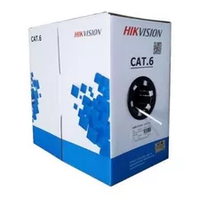 Carrerte De Cable Utp Cat 6 Blanco De 305 M De Hikvision