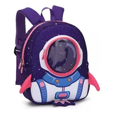 Mochilinha Infantil Bichinhos Bebê Escolar Creche Neoprene