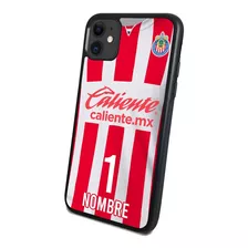 Funda Tipo Jersey Chivas Local 21/22 Todos Los Modelos