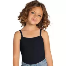 Blusa Básica Feminina Regata Infantil Menina Cotton Brandili