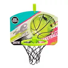 Tablero De Basquet 52x37 Con Pelota De 10cm Kentol S.a