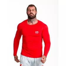 Camisa Térmica Segunda Pele Proteção Solar Mista Rash Guard 