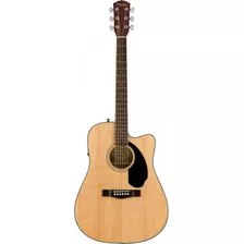 Guitarra Fender Electroacustica Cd-60sce Dread Natural Meses