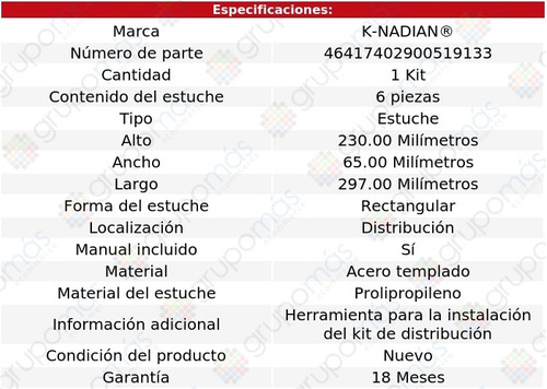 Herramienta Sincronizar Dist Knadian Pursuit L4 2.2l 05 A 06 Foto 3