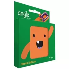Dental Album Standard - Porta Dentes De Leite Laranja -angie