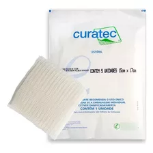 Curatec Gaze Antimicrobia Na 15cmx17cm Pc 5 Unidades