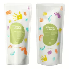 Kit Natura Mamãe E Bebê Refil Shampoo E Condicionador 