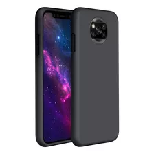 Estuche Silicone Case Compatible Con Xiaomi Poco X3 Gamuza