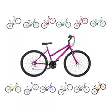 Bicicleta Aro 26 Ultra Bikes Feminina Solid Cores 18 Marchas