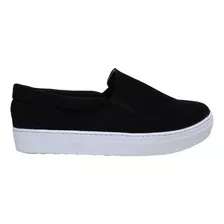 Tenis Feminino Numeração Especial Grande Slip On Confortável