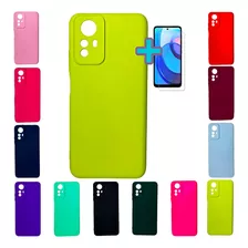 Funda Para Xiaomi Redmi Note 12s Protector Y Vidrio 