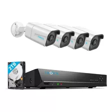 Sistema De Camara De Seguridad Reolink Rlk8-800b4, 4k, 2tb