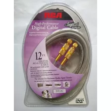 Cable Coaxil Digitar Rca Dt12c 12ft (4mts)