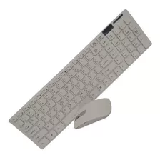 Combo Mouse Y Teclado Inalámbrico Tipo Mac K-06 2.4g