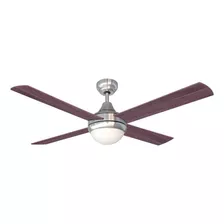 Ventilador De Techo Liliana Vthm314 Platil Con 4 Palas Color Madera De Haya Y Madera De Wengue, 1.2 m De Diámetro 220 v - 240 v