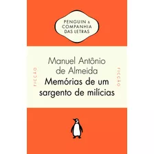 Livro Memórias De Um Sargento De Milícias