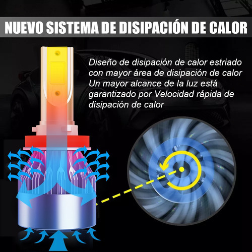 Faro Led Y Bombilla Antiniebla Para Grand Cherokee 2011-18 Foto 4