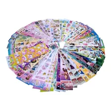 200 Cartelas Adesivo Infantil Sticker - Temas Variados
