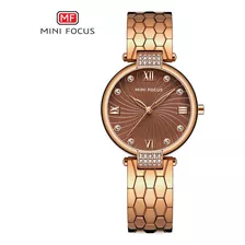 Relógio De Moda De Luxo Feminino Mini Focus Diamond