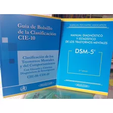 Pack De 2 Libros Dsm -5 Y Cie -10 (últimas Ediciones)