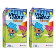 Kit 2 Vita Supraz Infantil Líquido 120ml União Química