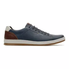 Sapatênis Casual Masculino Freeway Spool L Em Couro 37/44