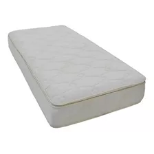 Colchón 1 Plaza Alta Densidad Doble Pillow Luxe