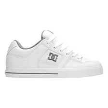 Zapatilla Dc Pure Blanca Cuero