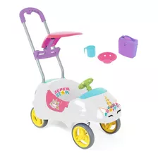 Veículo Passeio P/ Bebê Kids Car Carrinho Infantil Unicornio