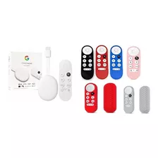 Google Tv 4ta Generación Chromecast + Funda Silicona Control