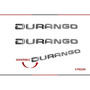 Par De Emblemas Laterales Compatibles Con Durango 1997-2001