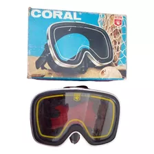 Máscara De Buceo Coral Piranha Mask Japón Nuevo. 