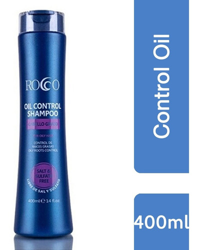Rocco® Shampoo Oil Control Sin Sal Para Cabello Graso 400ml