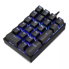 Motospeed K23 Teclado Numérico Color Del Teclado Negro Idioma Inglés Us