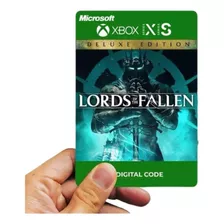 Lords Of The Fallen Deluxe Xbox Series Xls Code 25 Dígitos 