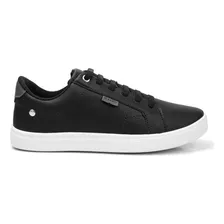 Sapatênis Feminino Social Moda Fashion Perola Flatform Black