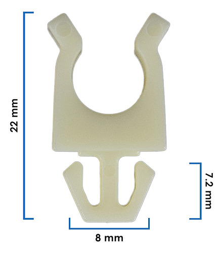 Seguro Varilla Cofre Bco Sujeauto Ford Escape 2001-vans 1980 Foto 3