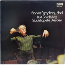 Lp Disco Brahms - Symphony No. 4 In E Minor, Op. 98