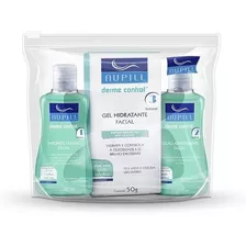 Kit Nupill Viagem Sabonete/adstringente/gel Hidratante Derm