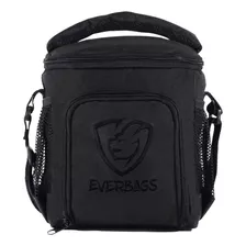 Bolsa Térmica Fitness Marmita Preta Lancheira Academia S/pot