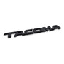   Emblema Letras Tacoma Batea  2 X1 Negro 3d 2016-2022 