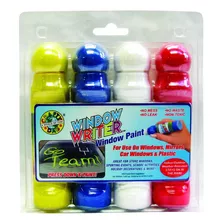 Crafty Dab Window Writer - Paquete De 4 Clamshell