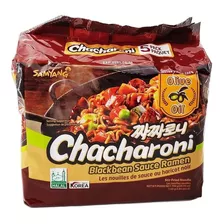 Pack X 5 Samyang Ramen Chacharoni Origen Corea 140g