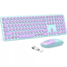 Combo De Teclado Y Mouse Inalámbricos Usb