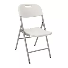 Cadeira Dobrável Branca Á + Forte Do Brasil 01 Unidade