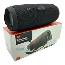 Caixa De Som Bluetooth Pendrive Charge 3 Radio Portátil 20w Cor Preto