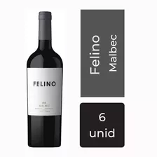 Vino Felino Malbec 750 Ml Caja X 6 Unidades Mp Drinks