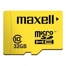 Tarjeta Memoria 32gb Micro Sd Maxell Original + Adaptador Sd