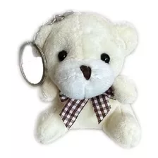 Urso Ursinho De Pelúcia Com Laço Chaveiro Mochilas Bolsas