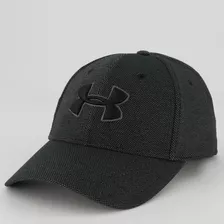 Boné Under Armour Blitzing 3.0 Heathered Preto